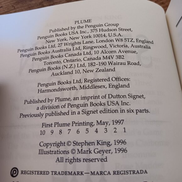 Stephen King's The Green Mile, First Edition Collector's Edition, Paperback - Picture 10 of 11